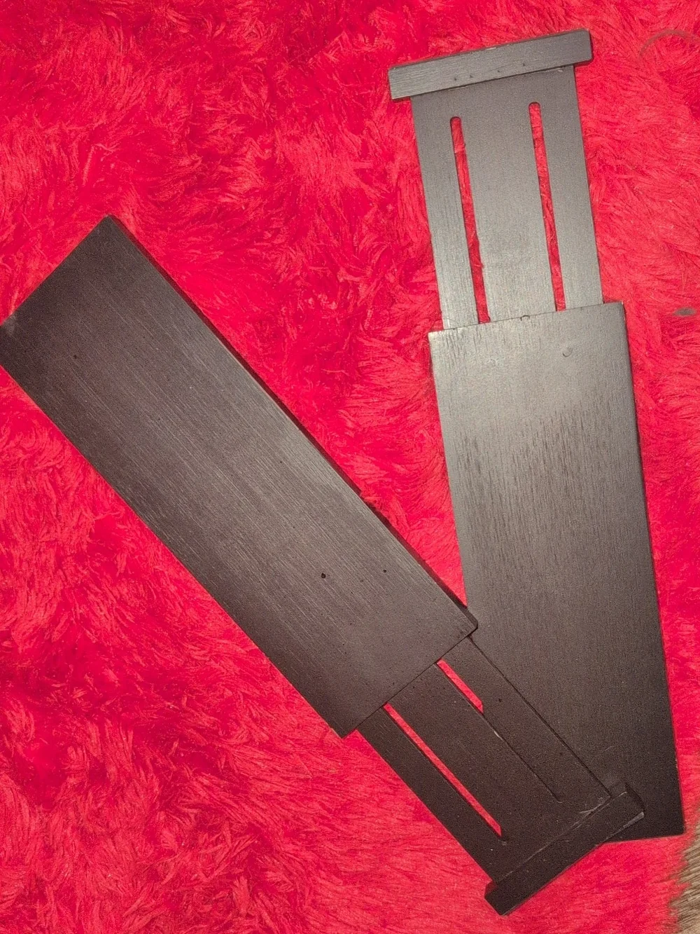 The Container Store Black Deep Bamboo Drawer Dividers
